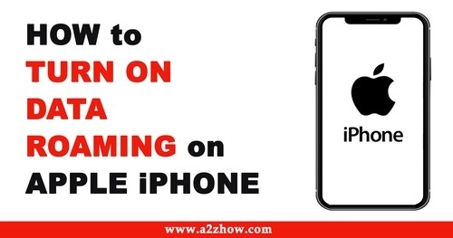 How to Turn On Data Roaming on iPhone (IOS14).